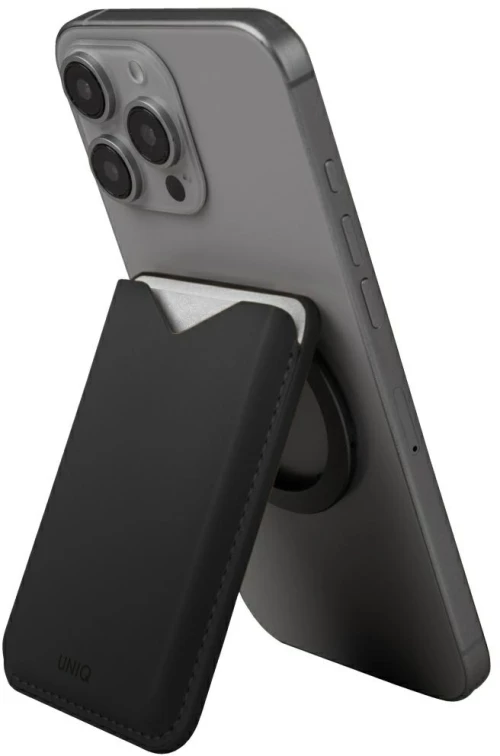 Uniq Lyden Evo Magnetic Phone Wallet - Black