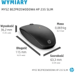 HP 235 Slim Wireless Mouse