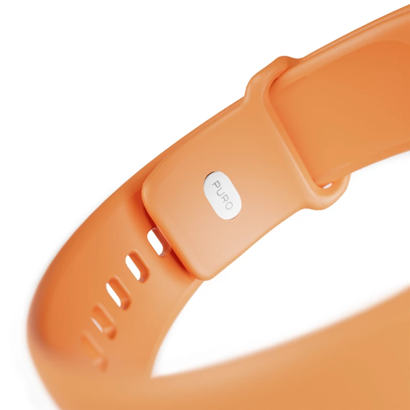 Puro Icon Silicone Strap for Apple Watch 44 / 45 / 46 / 49 mm - Orange