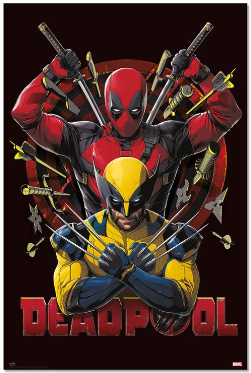 Marvel Deadpool & Wolverine poster