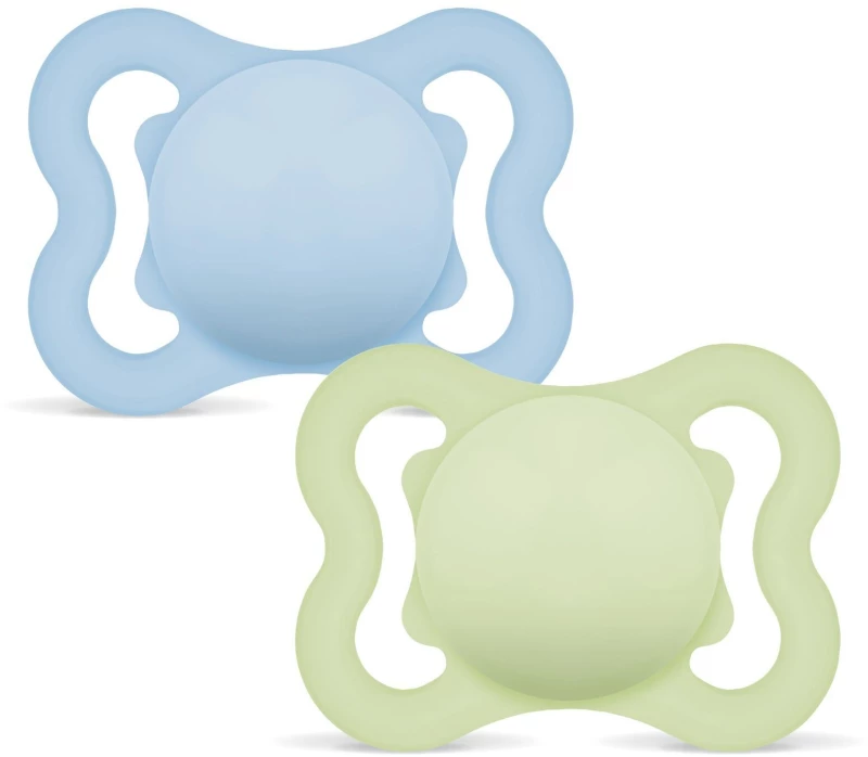 MAM - Air Silk 0-6m 2p Box V - Blue - 0-6m / Baby and Children