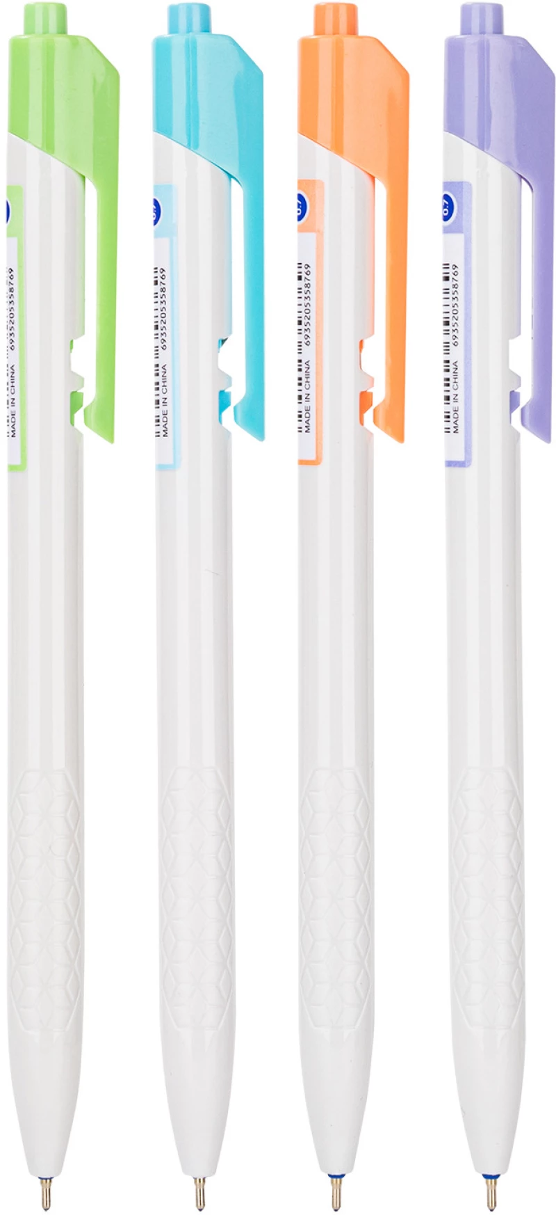 Στυλό μπλε DELI ARROW PASTEL 0.7mm, κουτί 50 τεμαχίων