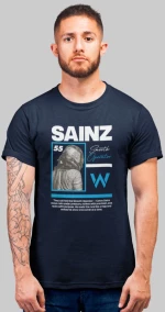 Carlos Sainz T-Shirt - NAVY