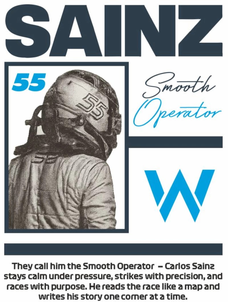 Carlos Sainz T-Shirt - NAVY