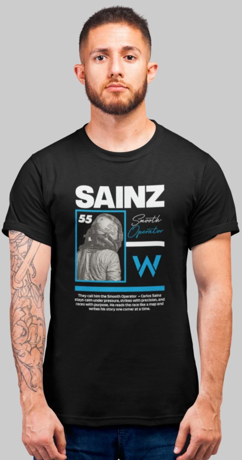 Carlos Sainz T-Shirt - NAVY