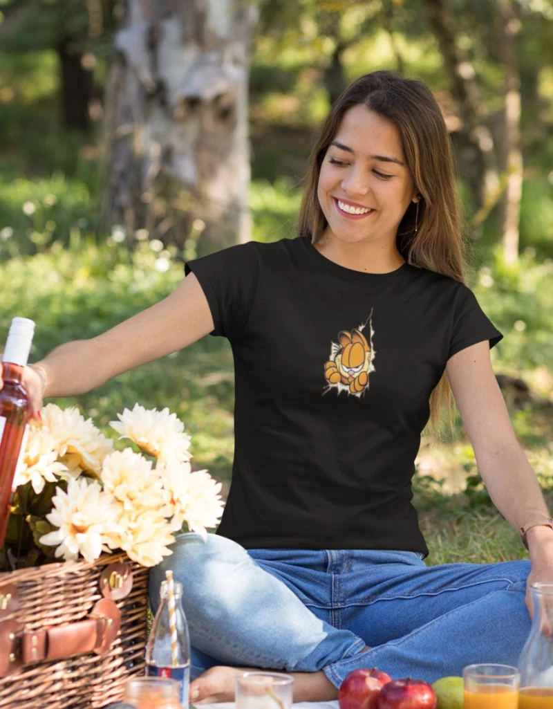 Garfield W T-Shirt - WHITE