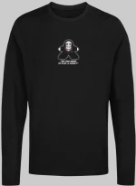 Jigsaw Meeple Μακρυμάνικο T-Shirt - BLACK