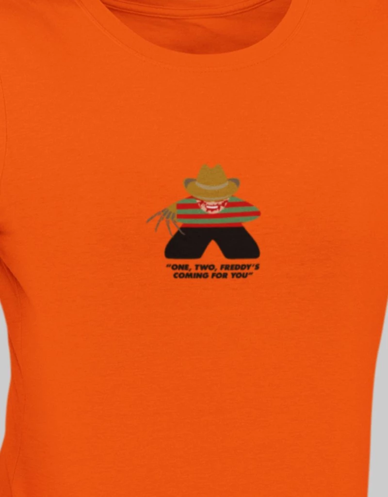 Freddy Krueger Meeple W Μακρυμάνικο T-Shirt - BLACK