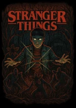 Stranger Things – Will Rises Παιδικό T-Shirt - BLACK