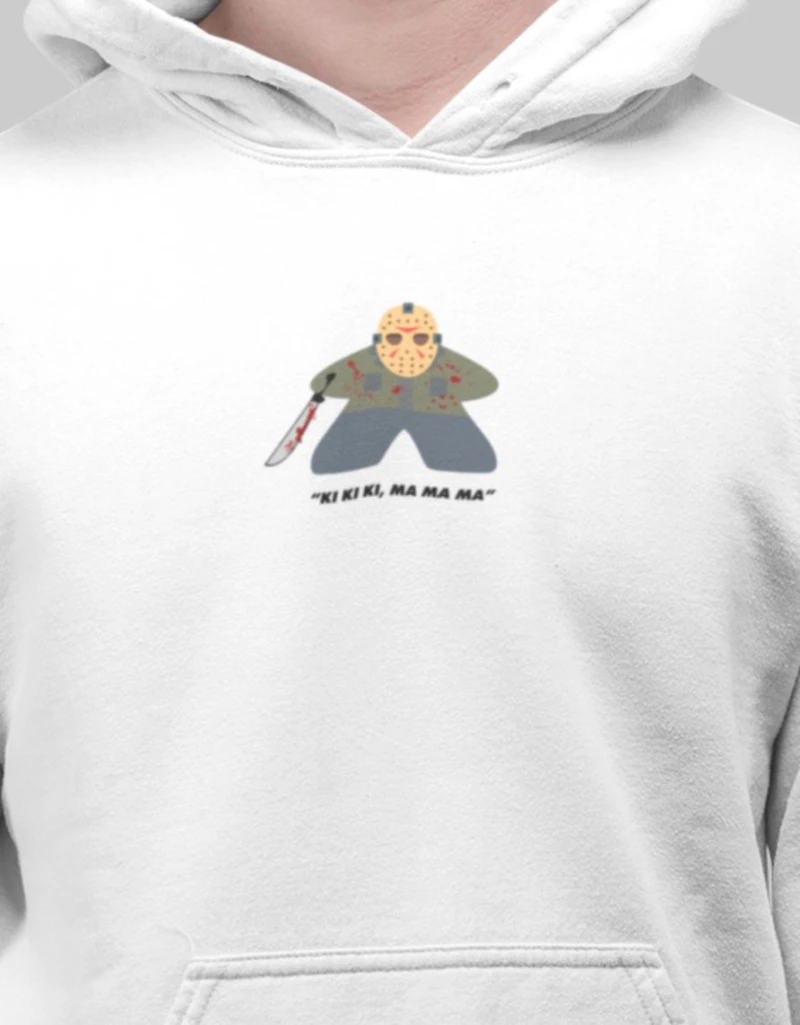 Jason Voorhees Meeple Φούτερ με Κουκούλα - FRENCH NAVY