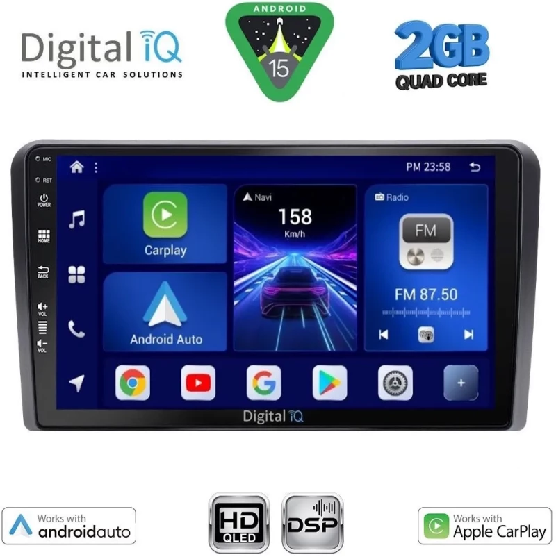 DIGITAL IQ BXC 3264_CPAA (9inc) MULTIMEDIA TABLET for IVECO DAILY mod. 2010-2014 DIGITAL IQ BXC 3264_CPAA