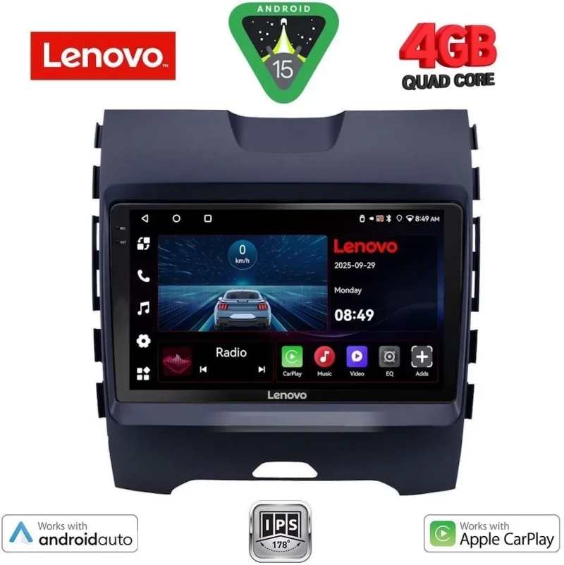 LENOVO LVE 8152_CPAA (9inc) MULTIMEDIA TABLET for FORD EDGE mod. 2015+ LENOVO LVE 8152_CPAA