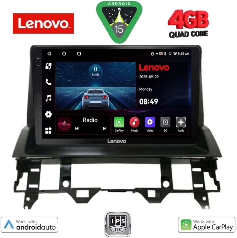 LENOVO LVE 8376_CPAA DASH (10inc) MULTIMEDIA TABLET for MAZDA 6 mod. 2002-2008 LENOVO LVE 8376_CPAA