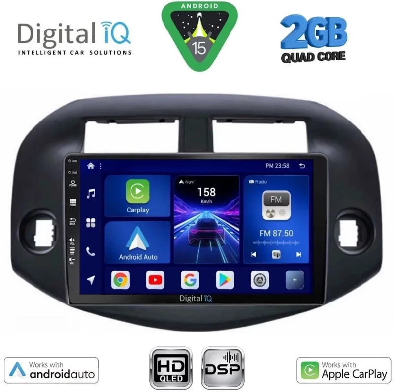 DIGITAL IQ BXC 3732_CPAA (10inc) MULTIMEDIA TABLET for TOYOTA RAV 4 mod. 2006-2012 DIGITAL IQ BXC 3732_CPAA