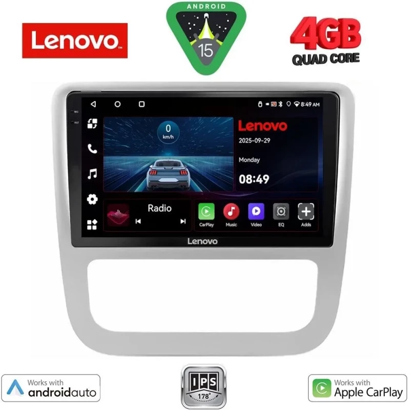 LENOVO LVE 8751_CPAA CLIMA (9inc) MULTIMEDIA TABLET for VW EOS mod. 2006 - SCIROCCO mod. 2011-2014 LENOVO LVE 8751_CPAA CLIMA