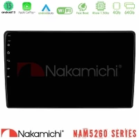 Nakamichi NAM5260 Series 4Core Android13 4+64GB Hyundai H1 2009-2015 Navigation Multimedia Tablet 9" Με Carplay & Android Auto U-N44-HY0632