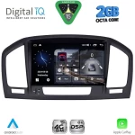 DIGITAL IQ BLF 314BL_CPA (8" DECK) MULTIMEDIA SYSTEM for OPEL INSIGNIA mod. 2008-2013 (BLACK) DIGITAL IQ BLF 314BL_CPA