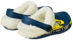 CHILDRENLAND LINED CLOG  CHI1524 BLUE/YELLOW