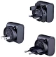 Remax RP-U192 Universal φορτιστής GaN PD 30W Plug EU+US+UK