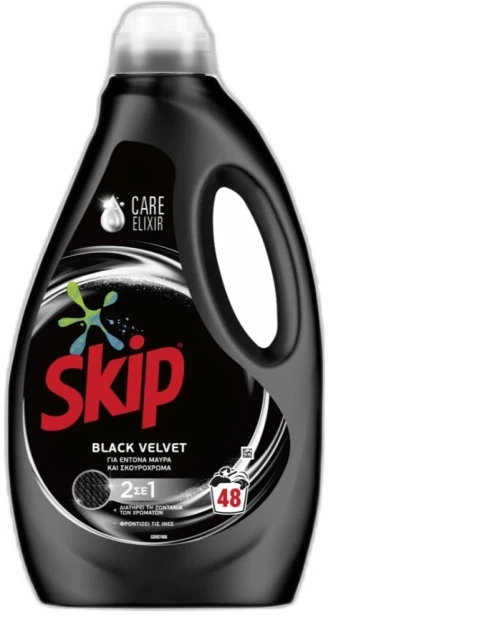 Skip Black Velvet Υγρό για Μαύρα 48 Μεζούρες