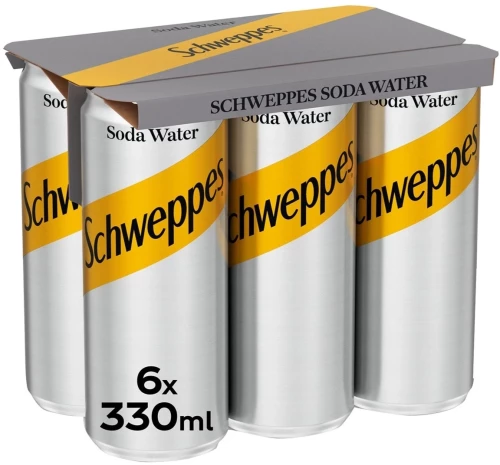 Schweppes Σόδα 6x330ml