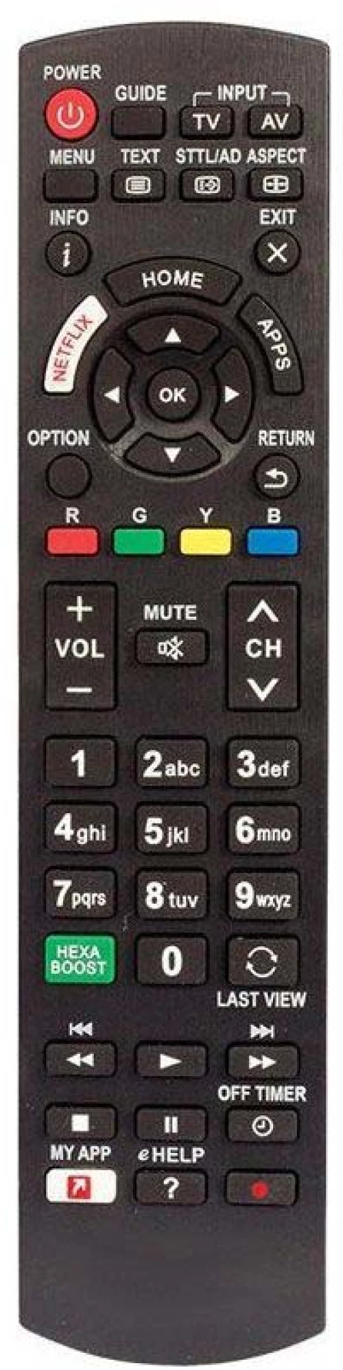 ATC Τηλεχειριστήριο Universal για Panasonic Smart L 1378