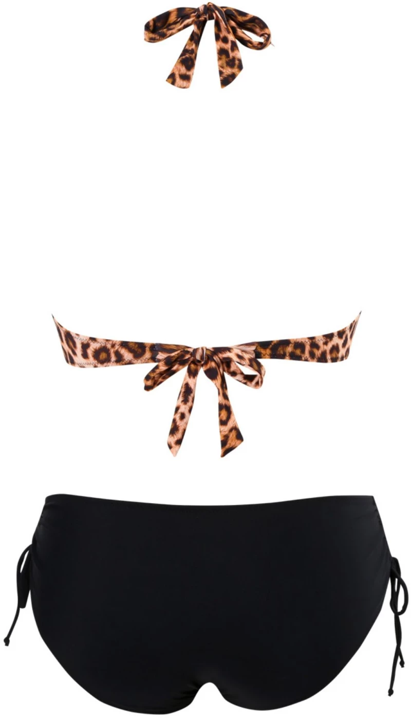 Γυναικείο Μαγιό Σετ Μπικίνι PLUS SIZE C-1203-Animal Print 2