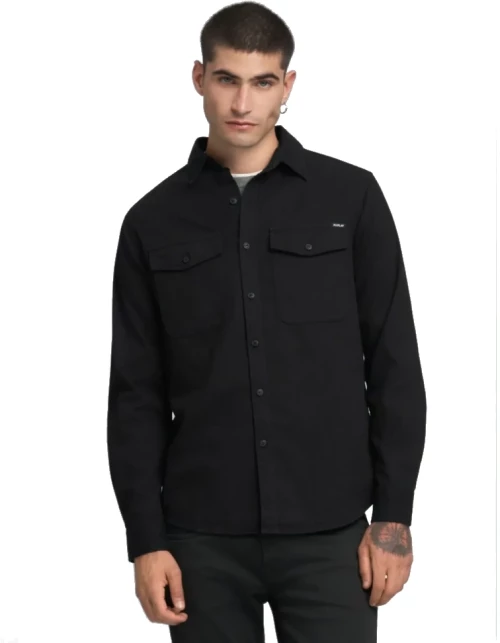 Replay Man BLACK DENIM SHIRT