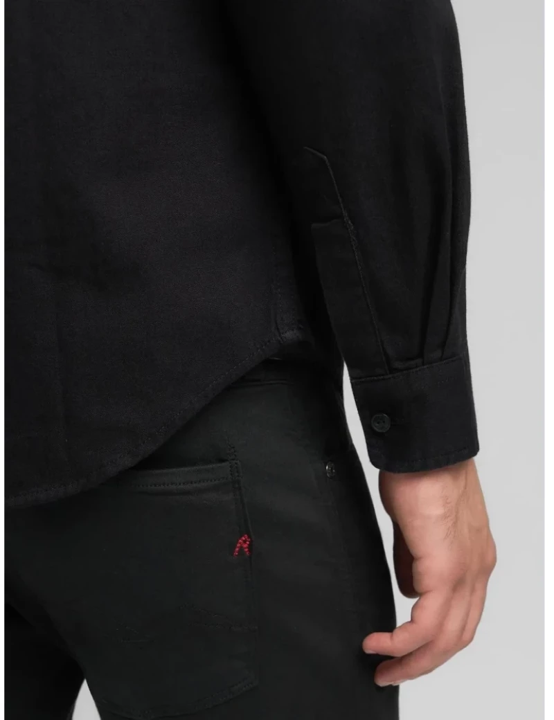 Replay Man BLACK DENIM SHIRT