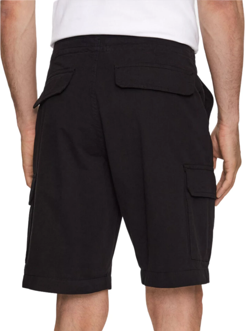 Ανδρική Βερμούδα Cargo Emporio Armani 211835-Μαύρο