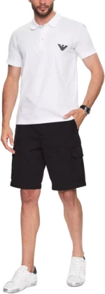 Ανδρική Βερμούδα Cargo Emporio Armani 211835-Μαύρο