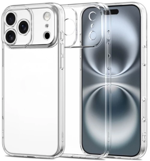 Θήκη TPU Σιλικόνης 2mm για iPhone 17 Pro - Διάφανο