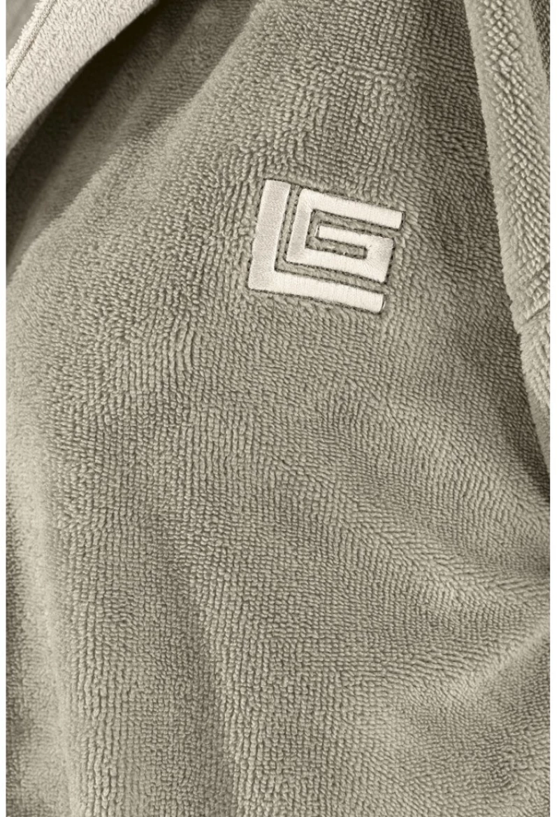 Μπουρνούζι Guy Laroche Monogram Khaki Xx.Large