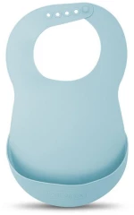 Σαλιάρα Σιλικόνης Blue 1τεμ Suavinex