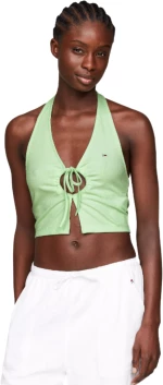 Μπλούζα Tommy Jeans TOP076-Πράσινο