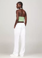 Μπλούζα Tommy Jeans TOP076-Πράσινο