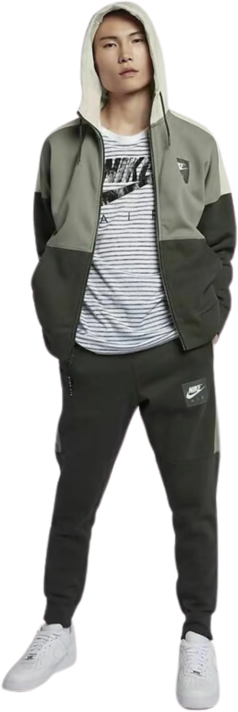 Ζακέτα Nike Air NIK122-Χακί