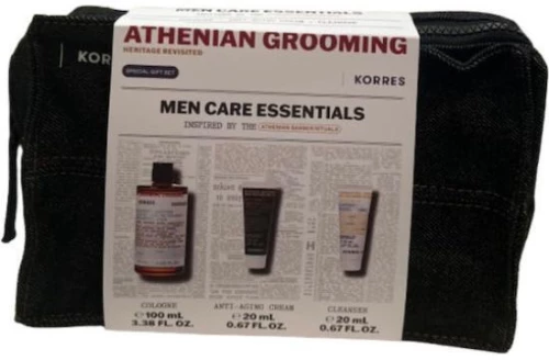 KORRES Athenian Grooming Ανδικό Σετ Περιποίησης για Καθαρισμό Προσώπου