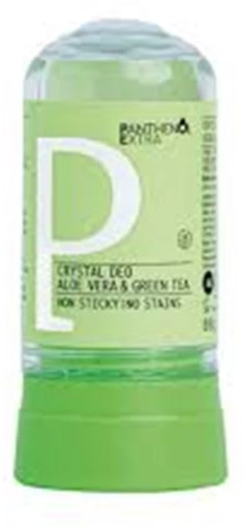 Medisei Panthenol Extra Aloe Vera & Green Tea Crystal Deo Αποσμητικό Στικ Σώματος 80gr