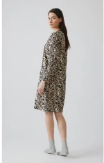 Minerva Γυναικείο Χειμερινό Νυχτικό Βαμβάκι-Modal Relaxed Fit Plus Size 52677-007-313