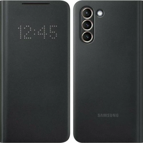 Samsung LED View Cover Galaxy S21 / S21 5G Μαύρο