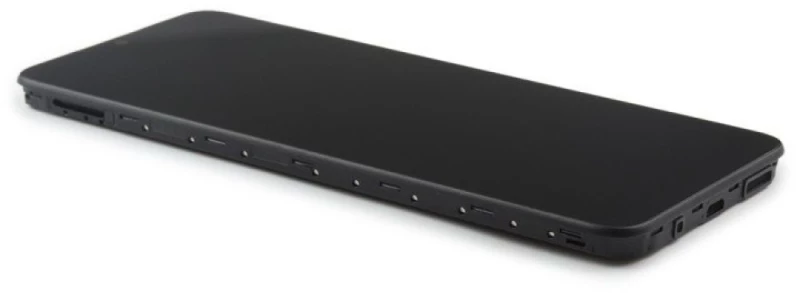 Γνησια Οθονη LCD Και Μηχανισμος Αφης Με Πλαισιο για Xiaomi Redmi 12C Μαυρο (Service Pack)