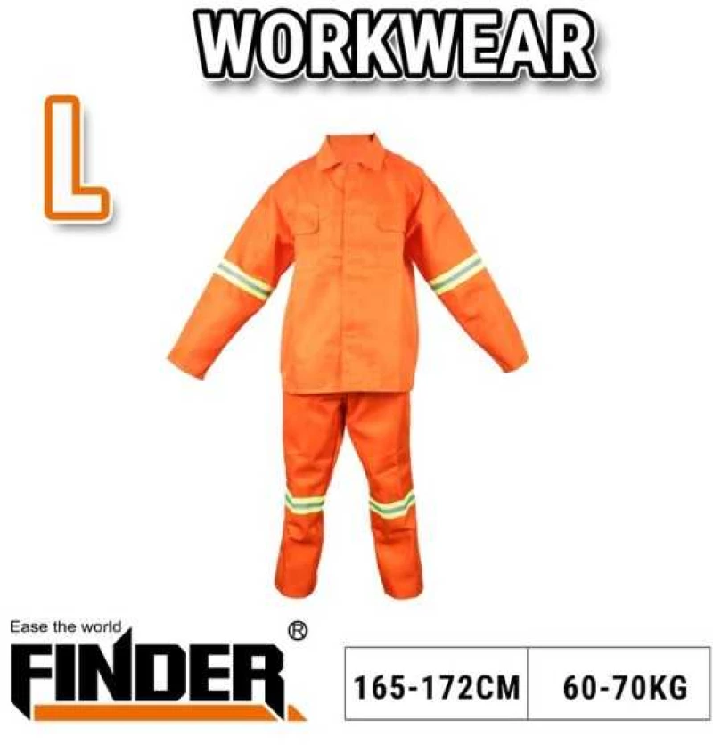 Φόρμα εργασίας με ανακλαστικά - No.L - 60-70kg - Finder - 198575