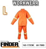 Φόρμα εργασίας με ανακλαστικά - No.L - 60-70kg - Finder - 198575