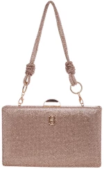 Τσάντα φάκελος clutch CK-6071 - Σαμπανιζέ Bag to Bag