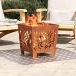 vidaXL Επιφάνειες Καρό 4 pcs Ασημί 50 x 50 cm Αλουμίνιο