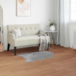vidaXL Ψεύτικο Δέρμα Προβάτου Χαλί Tafalla Γκρι 80 x 120 cm