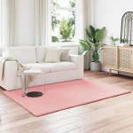 vidaXL Χαλιά Ψεύτικου Κουνελιού Olite Ροζ 160 x 230 cm Πολυεστέρας