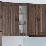 vidaXL Ντουλάπα Κουζίνας Καφέ δρυς 40 x 31 x 100 εκ.