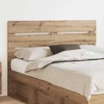 vidaXL Κεφαλάρι με κεφαλάρι Artisan Oak 140 cm Επεξεργασμένο ξύλο